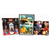 4 piece toy lot, inc Star Wars items