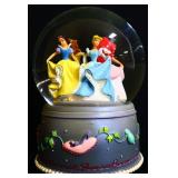 Disney Dancing Princesses musical snow gold