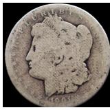 1901O Morgan silver dollar