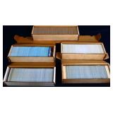 Lot of 5 boxes of assorted sports cards NO SHIP