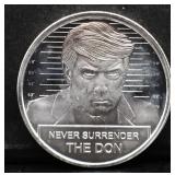 1oz Donald Trump silver round