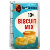 Vntg Aunt Jemima Biscuit Mix box