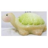 Fenton Pond Buddies opal glitter turtle figure