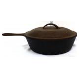 Cast iron Lodge skillet with lid