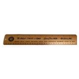 Vntg Buffalo NY beer advertising ruler