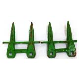 2 iron John Deere heavy knife guards