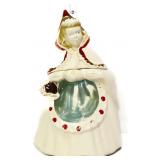 Vintage Little Red Riding Hood cookie jar see pics