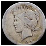 1922 peace dollar