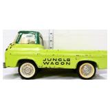 Vtg pressed steel Nylint Jungle Wagon see pics