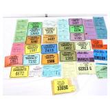 Lot of vintage PA hunting licenses