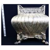 Royal Sheffield pewter claw foot jard