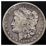 1879S Morgan silver dollar