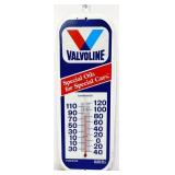 Vntg metal 6x16 Valvoline adv thermometer