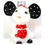 Fenton white Stylin Stella white mouse figure