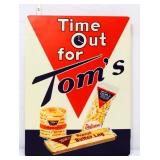 Metal 12x15.5 Time Out For Tom