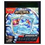 BNIB Pokemon Deluxe Battle Deck Quaquaval ex set