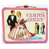 Vintage metal Campus Queen  lunchbox