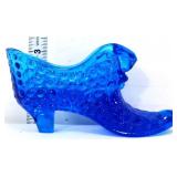 Fenton blue hobnail shoe