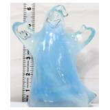 Fenton 6in opal mist ghost figure