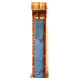 Vintage wood toboggan sled