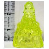 Boyd miniature vaseline Southern Belle figure