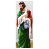Vntg 36.5in Wise Man w/ lantern blow mold NO SHIP