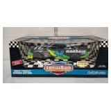 Die cast 1/18 Robert Pressley racecar in box