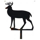 Metal die cut deer
