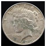 1935S peace dollar