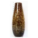 Italian tortoise shell 16in vase