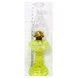 Vaseline oil lamp w/ chimney