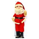1920s 19in straw filled mask face Santa