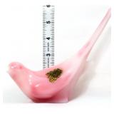 Fenton rosalene bird of happiness figure