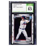 Graded 2020 Bowman Draft Jesse Franklin card