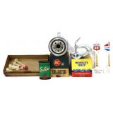 Mixed estate lot, inc oil filter