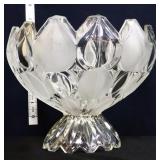Moravia crystal tulip bowl
