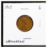 1917 Lincoln penny