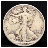 1939 walking liberty half dollar