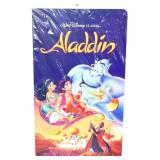 Sealed Disney Aladdin oversize VHS blanket