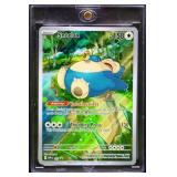 Pokemon Snorlax Thudding Press card