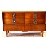 MCM Bassett 6 drawer dresser