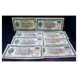 Lot of 40 1933 Atlantic City School Scripts