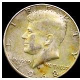1968 Kennedy half dollar