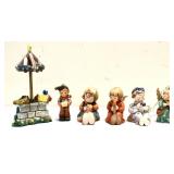Mixed estate lot, inc Hummel figures