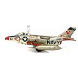 Vntg tin Navy airplane made in Japan