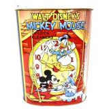 Vntg metal Mickey Mouse Clock Cleaners trash can