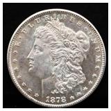 1878S Morgan silver dollar