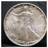 1990 silver eagle coin