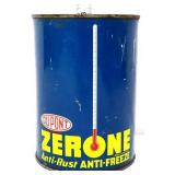 Vntg DuPont Zerone Anti-Freeze can, no top