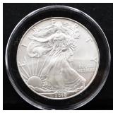 2010 silver eagle coin